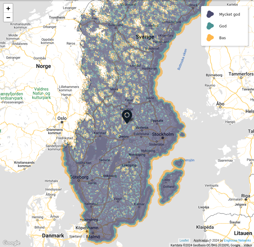 Vilka operatörer använder Telenors nät?